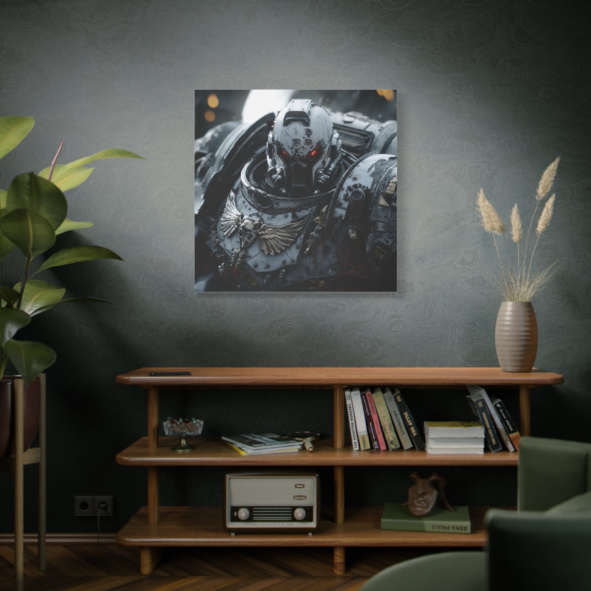 Warhammer 40K Grey Knight Warrior Canvas Print