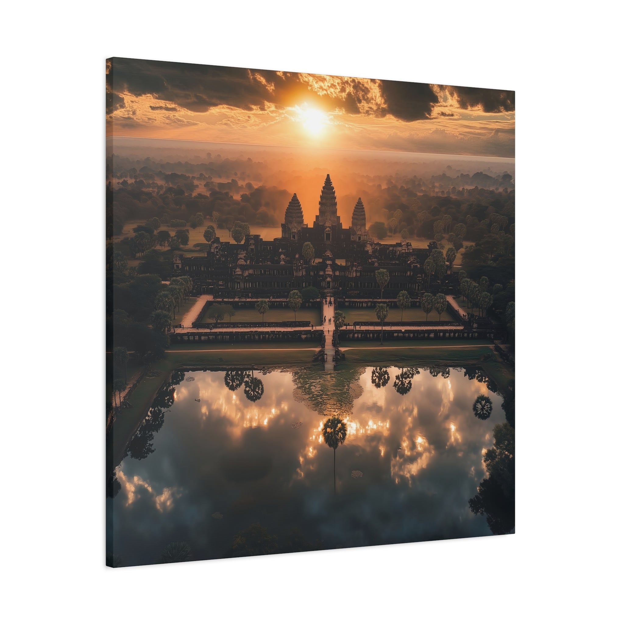 Majestic Sunrise Over Angkor Wat
