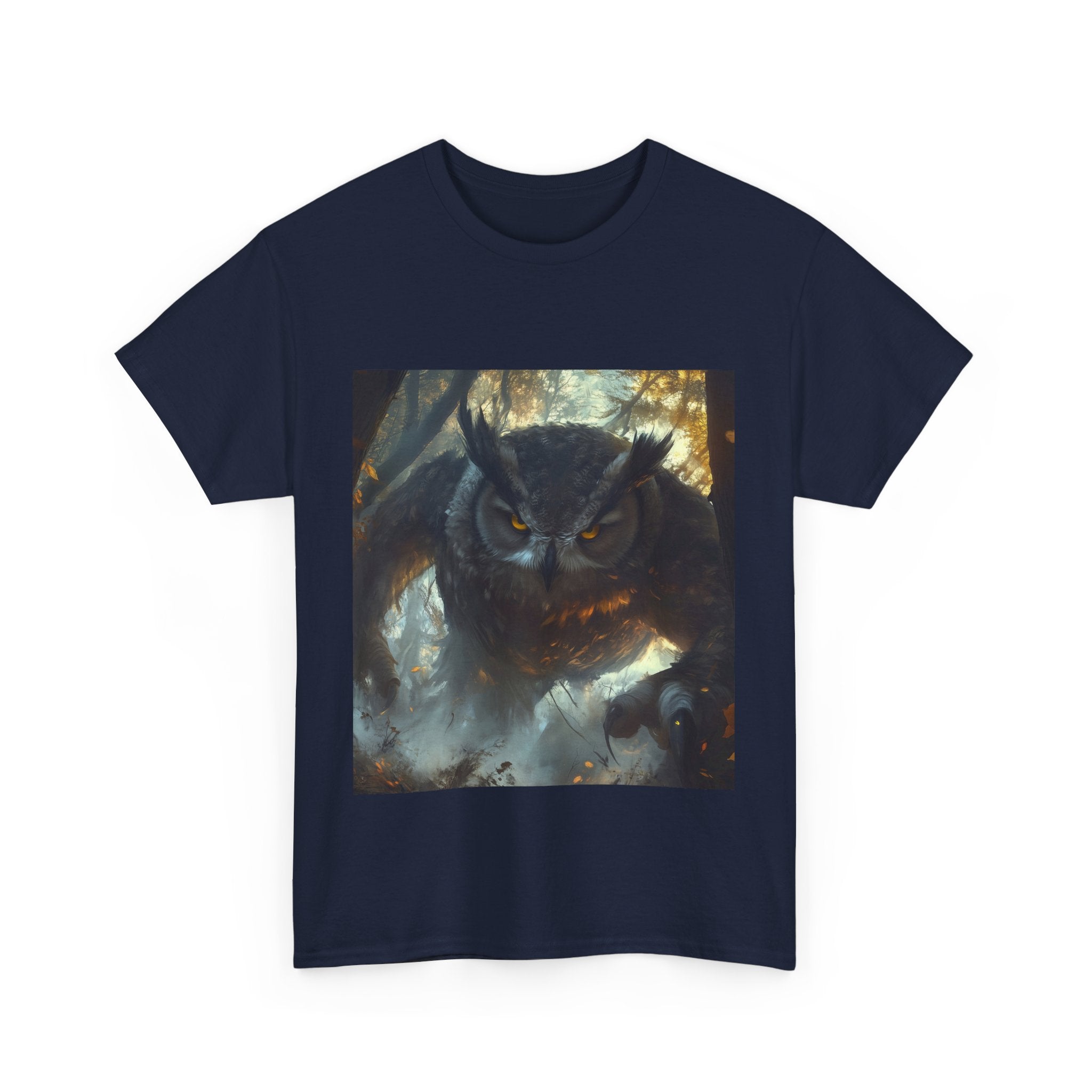 Mystical Owlbear T-Shirt | Unisex Heavy Cotton Tee
