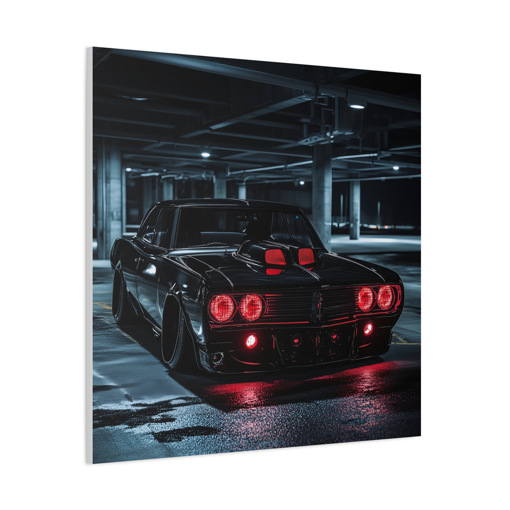 Muscle Car - 1964 Pontiac GTO with Red Neon Lights